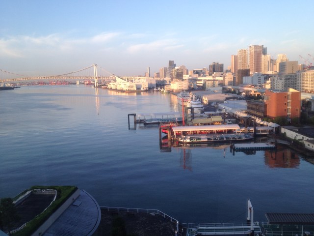 Looking west towards the Rainbow Bridge