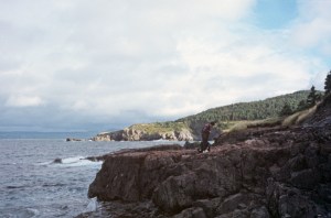 1996-9-9; Newfoundland, Fortune Bay; view of cliffs 18870069