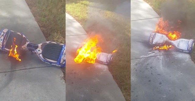 hoverboard-on-fire